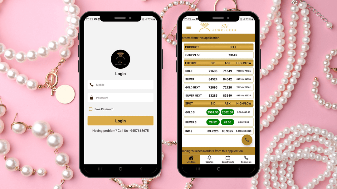 SV Jewellers Bullion App